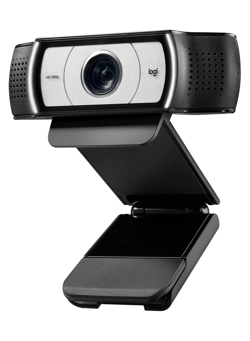 Logitech C930s Full HD Webcam. With Autofocus, Privacy Shutter, Noise-canceling mic, Ultra-Wide Angle Black - Image 1