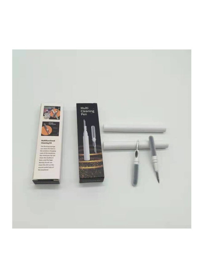 Generic - Multi-function Bluetooth Headset Cleaning Pen Efficient Clean Compact And Convenient Cleaning Pen Manufacturers-Color:Second Generation Nude Pen White - Image 1