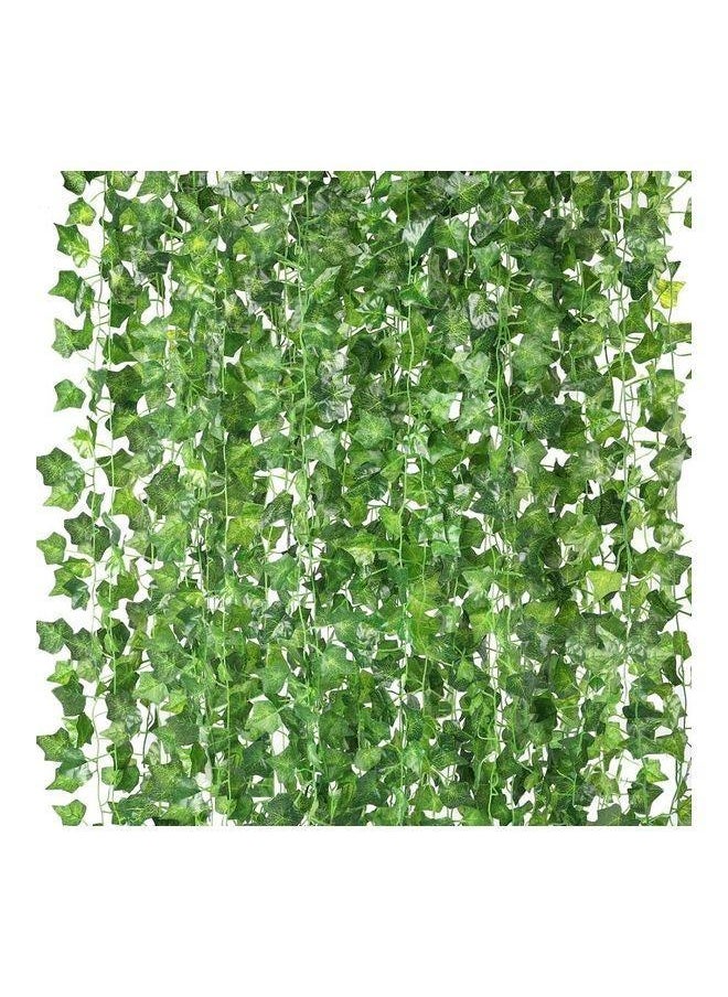 Generic 12-Piece Artificial Hanging Ivy Leaves multicolour 230cm  - Image 1