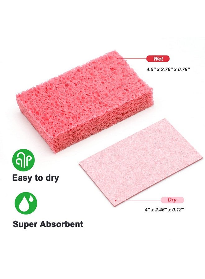 ARCLIBER Cellulose Spongesheavy Duty Scrub Kitchen Spongeclean Tough Messes Without Scratching Sponges Kitchen(6 Pack) - Image 2