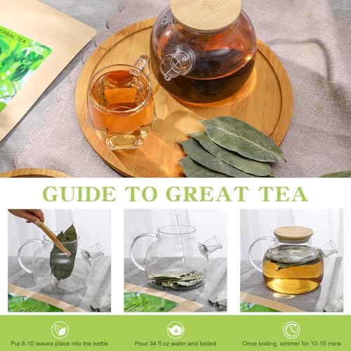 FullChea - Soursop Leaves, 170+ Hojas De Guanabana - Premium Soursop Leaves Tea - Guanabana Leaves - Non-GMO - Caffeine-free - Improve Digestion, Support Skin & Sleep - Image 4