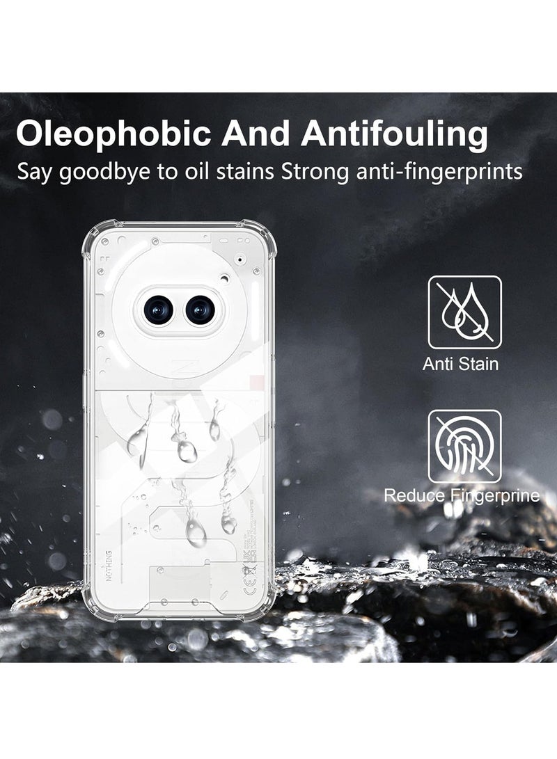 TIGER Nothing Phone 2A 5G Case and Tempered Glass Screen Protector [2 Pack] – Soft TPU Silicone Shockproof Transparent Phone Case, Crystal Clear Protection, Ultimate Safety for Your Device - Image 5