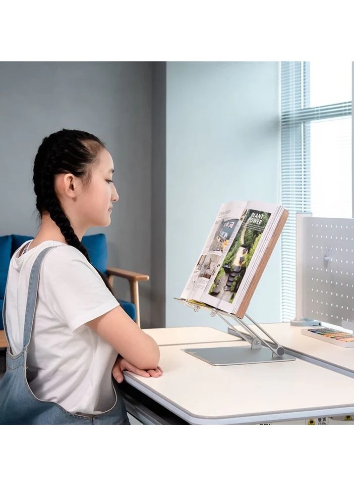 upergo UPERGO AP-2DW Angle Adjustable Reading Book Stand, Bookrest Holder for Textbook  - Image 4