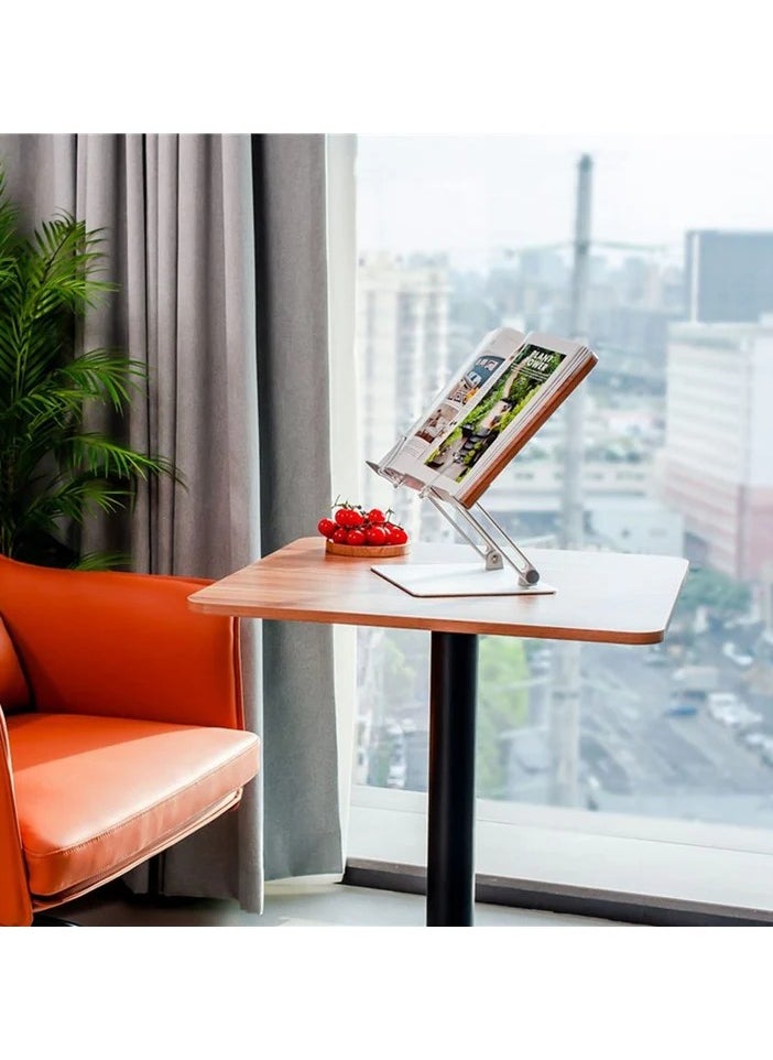 upergo UPERGO AP-2DW Angle Adjustable Reading Book Stand, Bookrest Holder for Textbook  - Image 5