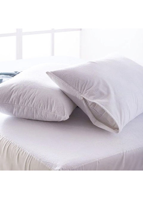 Set Of 2 Terry Pillow Protector