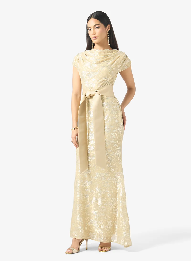Namshi X Shimmer Sequinned Gown
