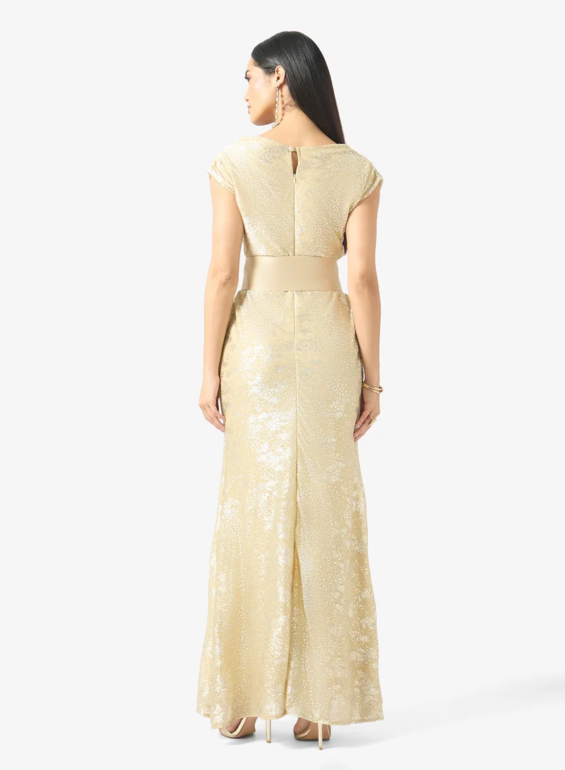 Namshi X Shimmer Sequinned Gown