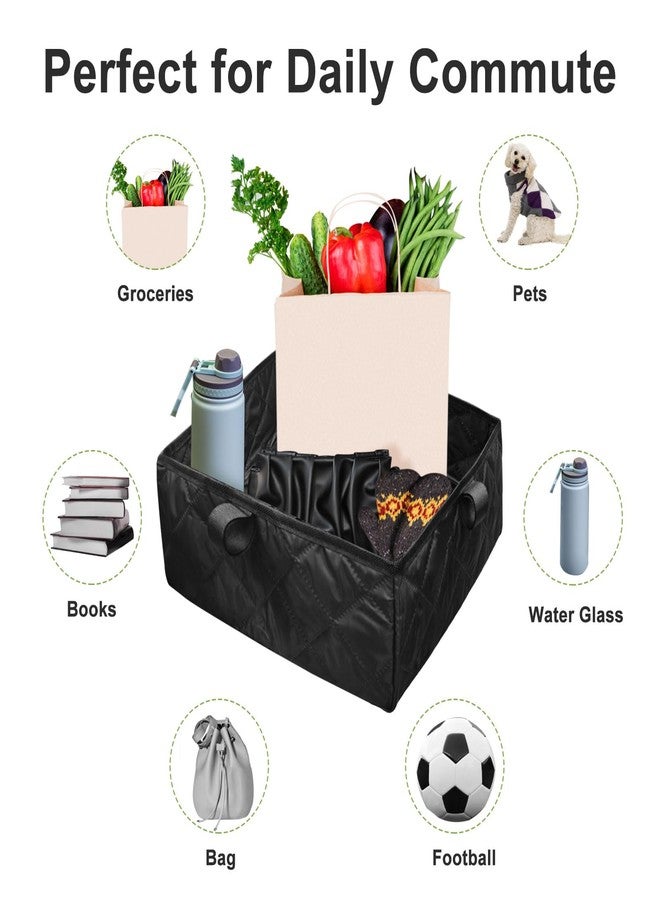 Avoirdus Bike Basket Liner with Adjustable Cargo Net, Thickened Reusable Bicycle Basket Insert for Rear Rack & E-Bike Baskets, Fits Most Wire Bike Baskets (Basket Not Included) - Image 5
