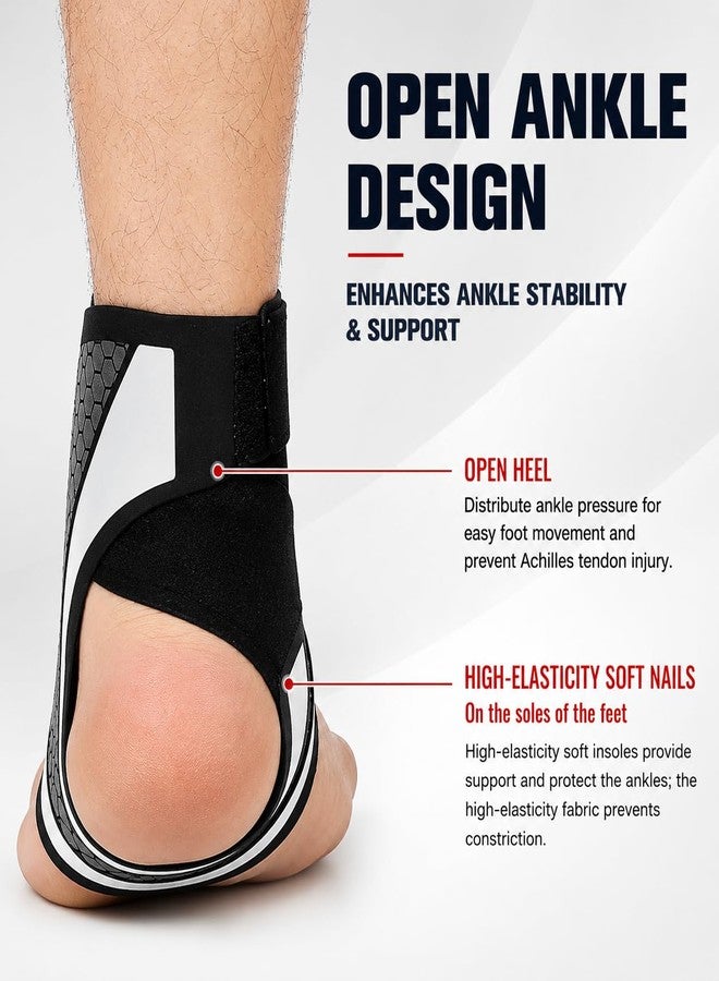 KNH MART KNNH MART Premium Adjustable Ankle Support Brace for Men & Women | Breathable Anti-Slip Ankle Supporter for Sports, Sprain Relief & Daily Use - Image 2