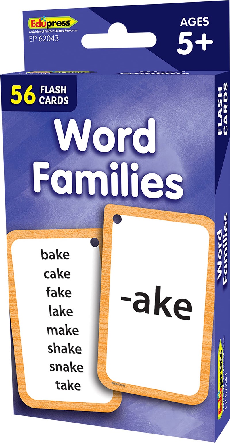 Teacher Created Resources Word Families Flash Cards (EP62043) - Image 5