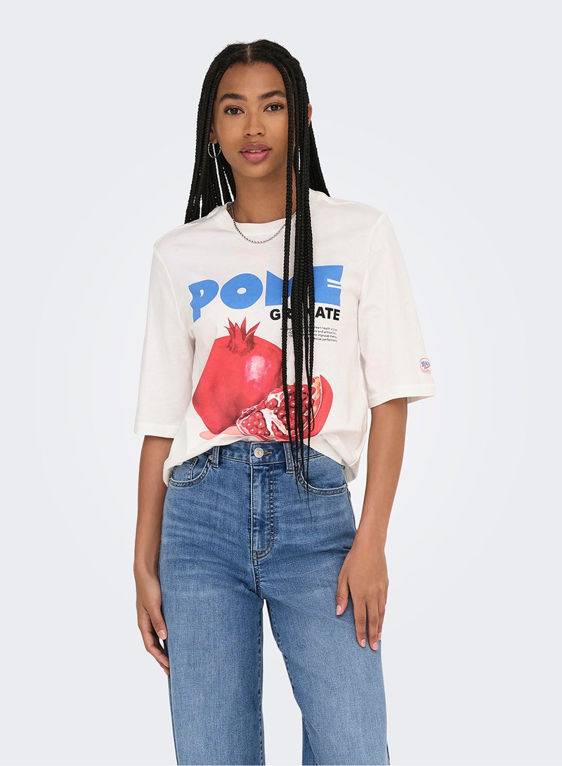 ONLY Onlphoebe S/S Fresh Top Box Jrs - Image 3