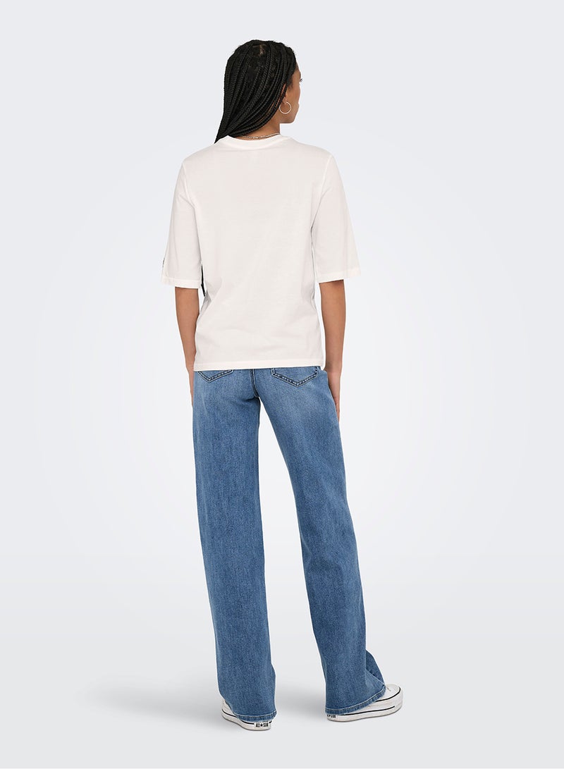 ONLY Onlphoebe S/S Fresh Top Box Jrs - Image 4