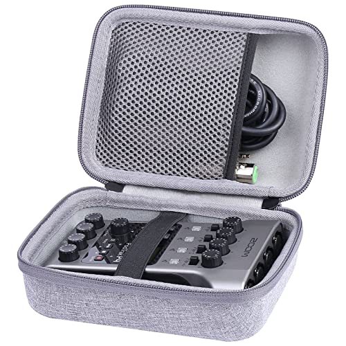 co2CREA for Zoom PodTrak P4 Podcast Recorder Hard Protective Case, Portable Travel Case Replacement - Image 2