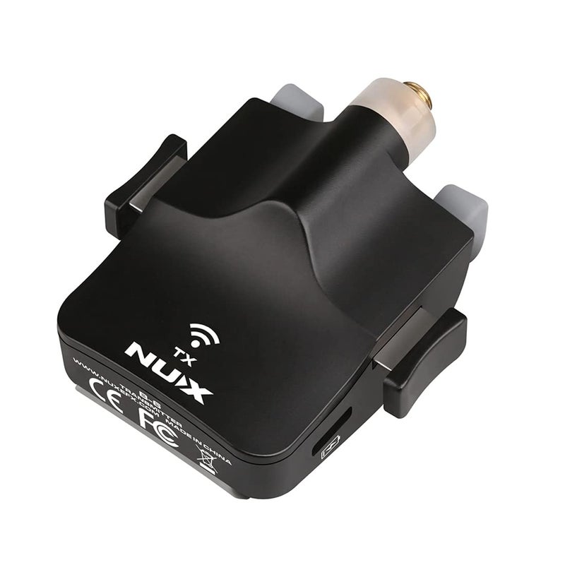 NUX B-6 Saxophone Wireless System with Charging Case,Operation Range of 20 Meters,High-Resolution 24- bit/44.1kHz Audio,2.4GHz Wireless Saxophone Microphone - Image 5