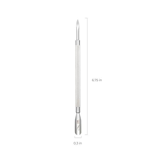 NGHIA دافع NGHIA - S-506 (فولاذ مقاوم للصدأ) | منظف أظافر مزدوج الطرف ودافع ملعقة | جودة ممتازة للعناية بالأظافر | تصميم مريح | مناسب للاستخدام المهني والمنزلي - Image 2