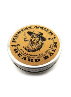 Honest Amish Beard Balm Leave-in Conditioner - All Natural -Vegan Friendly Organic Oils and Butters