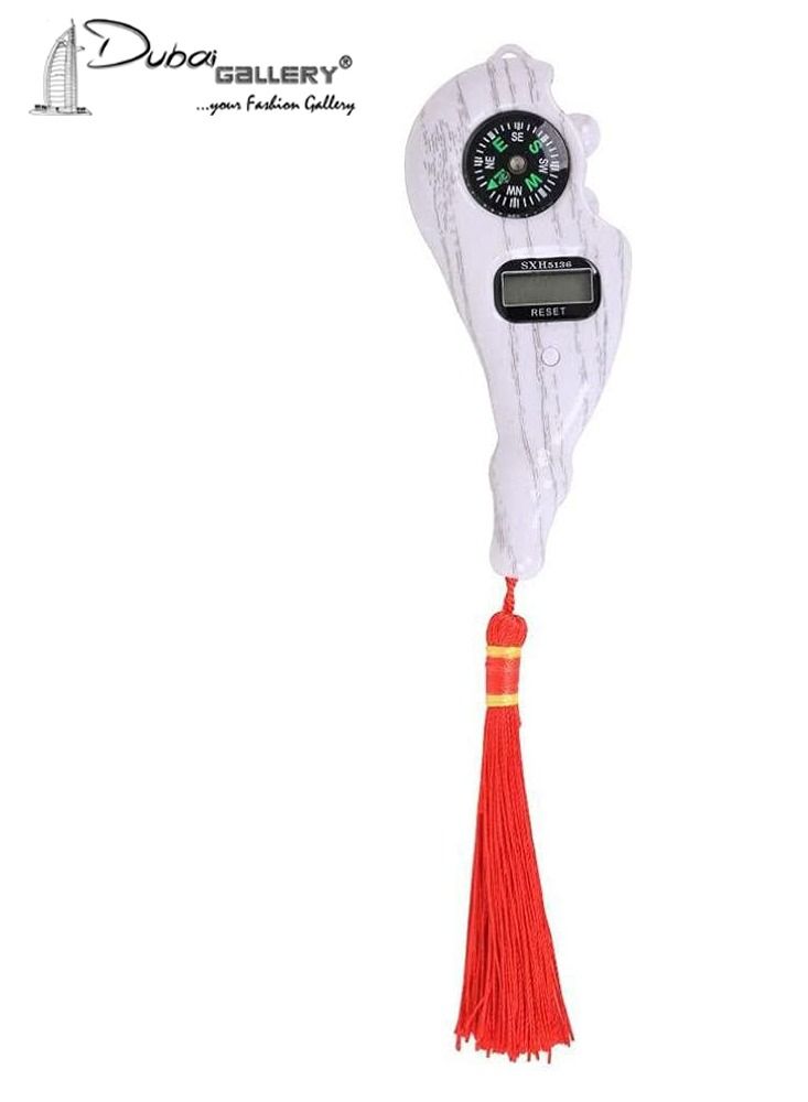 DubaiGallery Finger Counter-Islamic Tasbih Bead Digital Counter,Decompression Bead Digital CounterFinger Toy, Used for Meditation, Yoga, Relieve Tension Reset Easy Change Battery  - Image 1