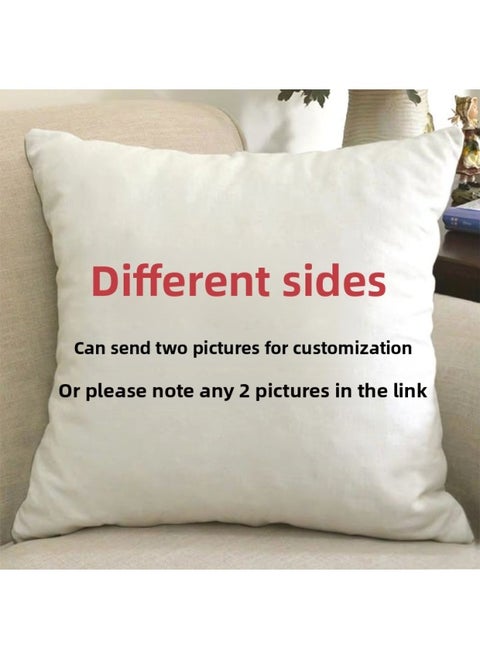 Which Surrounding Pillow, Which Ao Bing Ao Guang Ao Leap Shen Male Leopard Doll Diy Gift-Color:Take Pictures Of Different Pictures On Both Sides And Send Them To Customer Service Here-Height:60x60cm Silky Bright Segment Double-sided Printing