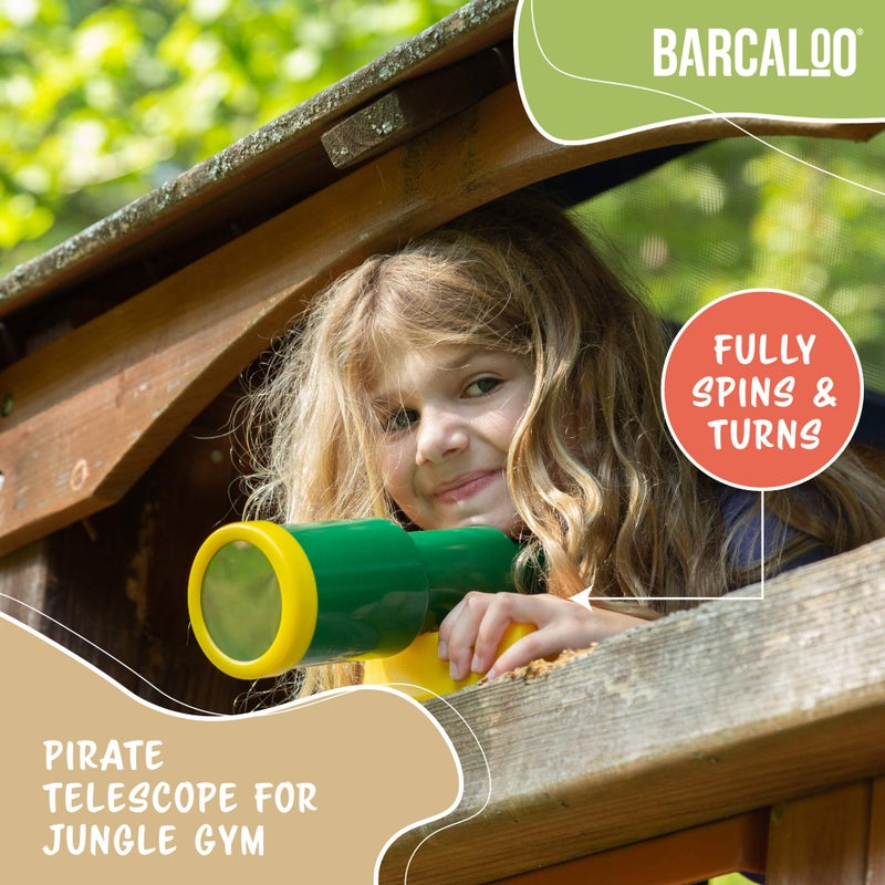 Barcaloo Kids Playset Telescope - Outdoor Backyard Playground Accessories for Kids, Pirate Telescope for Swingset, Jungle Gym, Treehouse, and Playset Accessories - Image 3