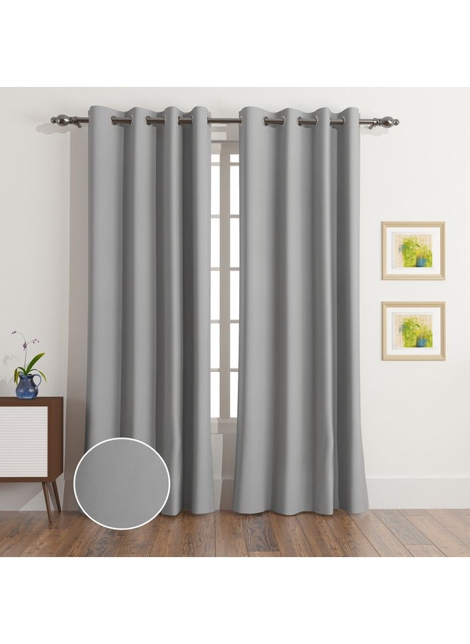 Home Box Uni 4-Piece Blackout Curtain Set 140 x 300 cm  - Image 1