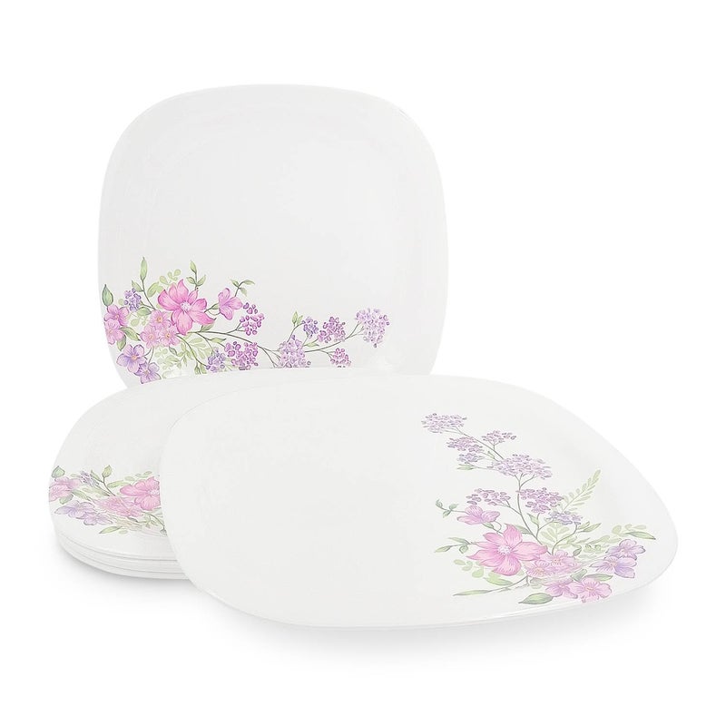 Superware | Pure Melamine | Buffet Plate Set – Lilac Flower 12.5” (6 nos.) | Stain Free, Glazed Finish - Image 5