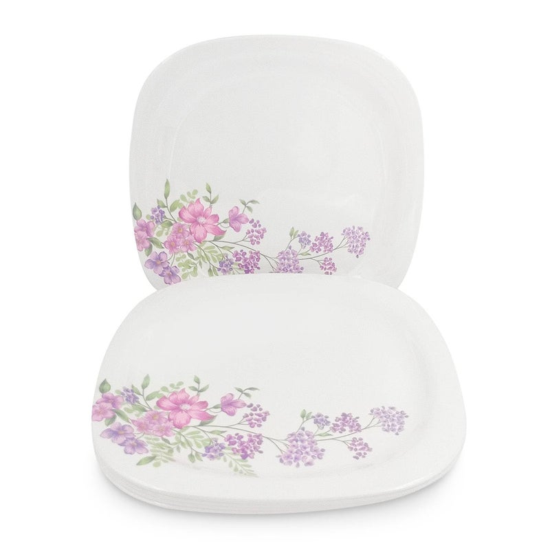 Superware | Pure Melamine | Buffet Plate Set – Lilac Flower 12.5” (6 nos.) | Stain Free, Glazed Finish - Image 1