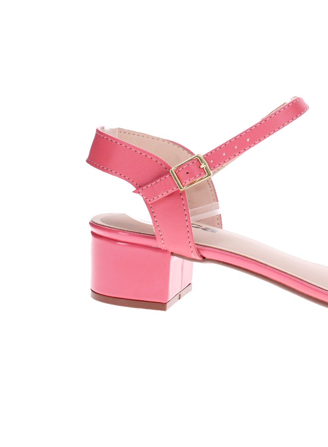 MOLECA Embellished Block Heel Open Toe Sandals - Image 1