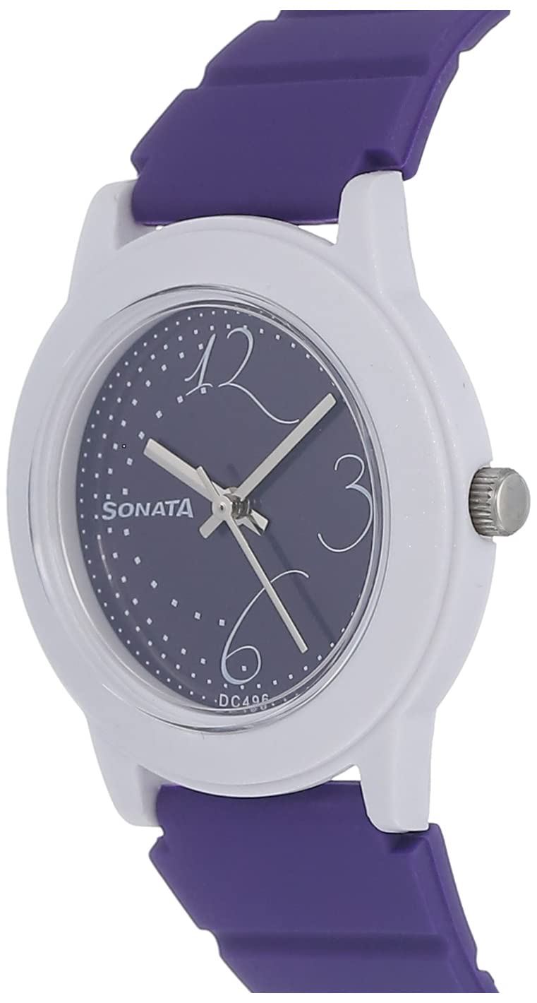 Sonata Purple Dial Analog watch For Women-NR8992PP02 - Image 2