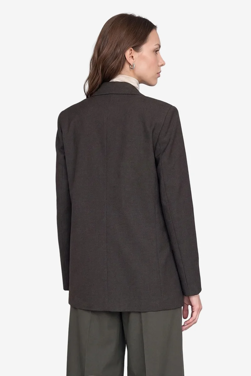 Dilvin Charcoal Grey DILVIN Women's Jacket for Women | Best Price UAE