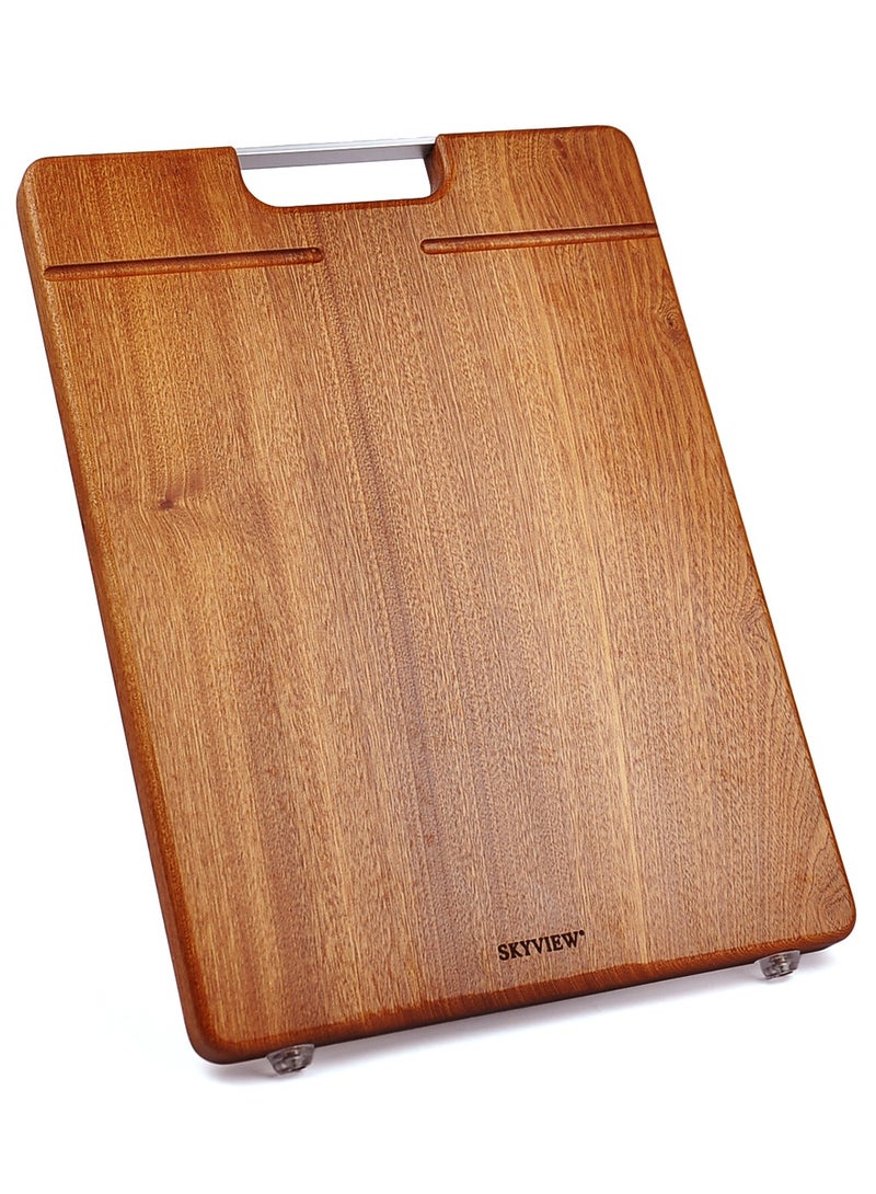 Sky View Wood Cutting Board for Kitchen 2.5 CM (1 Inch) Thick Butcher Block Cheese Charcuterie Board Charcuterie And Chopping Butcher Block for Meat 30 X 40 CM(11.8 X 15.75 Inch) - Image 1