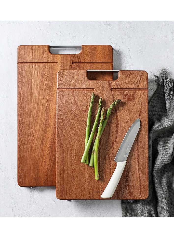 Sky View Wood Cutting Board for Kitchen 2.5 CM (1 Inch) Thick Butcher Block Cheese Charcuterie Board Charcuterie And Chopping Butcher Block for Meat 30 X 40 CM(11.8 X 15.75 Inch) - Image 2