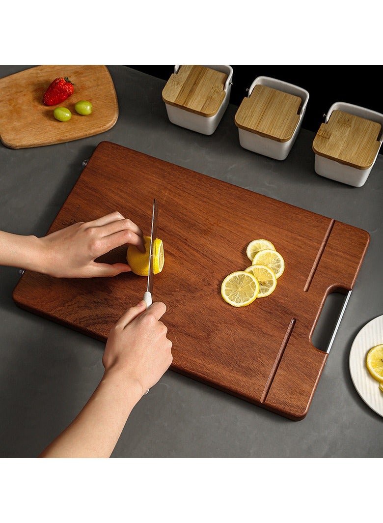 Sky View Wood Cutting Board for Kitchen 2.5 CM (1 Inch) Thick Butcher Block Cheese Charcuterie Board Charcuterie And Chopping Butcher Block for Meat 30 X 40 CM(11.8 X 15.75 Inch) - Image 3