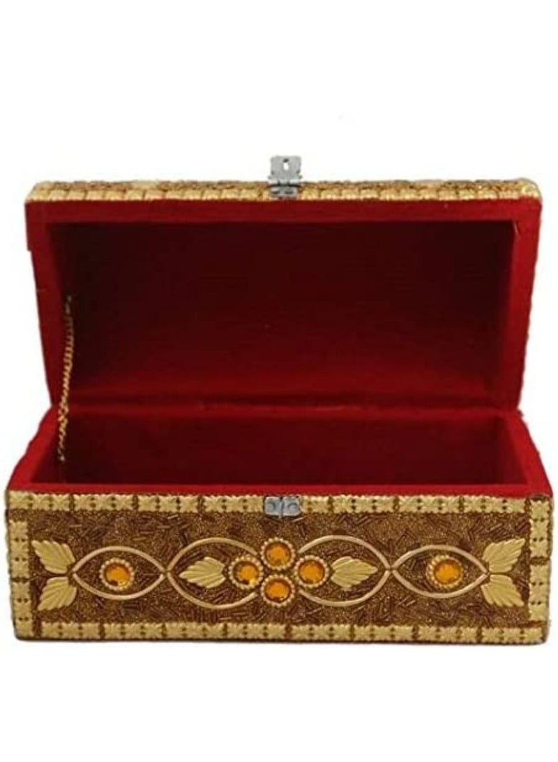 QUESERA Decorative Women Wooden Jewellery Box - Image 2
