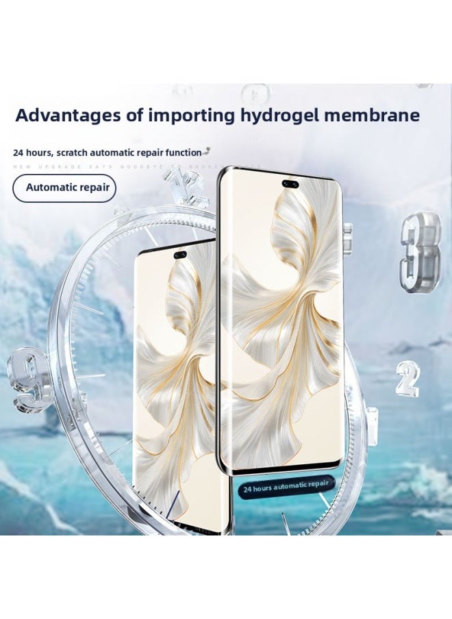 Generic - Applicable To For Huawei Glory 300/200/100Pro Mobile Phone Film X60/x50gt Hydraulic 90/80/70/60 Steel-Color:Anti-peep★Ceramic Membrane [full Screen Without Warping★Fingerprint Unlocking In Seconds] 1 Piece-Size:For Huawei Nova 10 Pro - Image 1