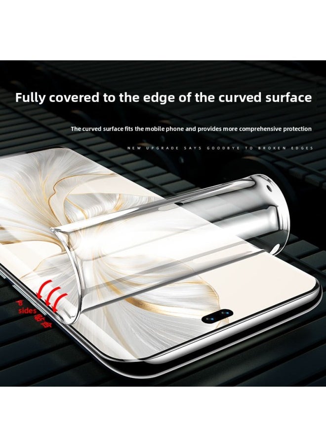 Generic - Applicable To For Huawei Glory 300/200/100Pro Mobile Phone Film X60/x50gt Hydraulic 90/80/70/60 Steel-Color:Anti-peep★Ceramic Membrane [full Screen Without Warping★Fingerprint Unlocking In Seconds] 1 Piece-Size:For Huawei Nova 10 Pro - Image 1
