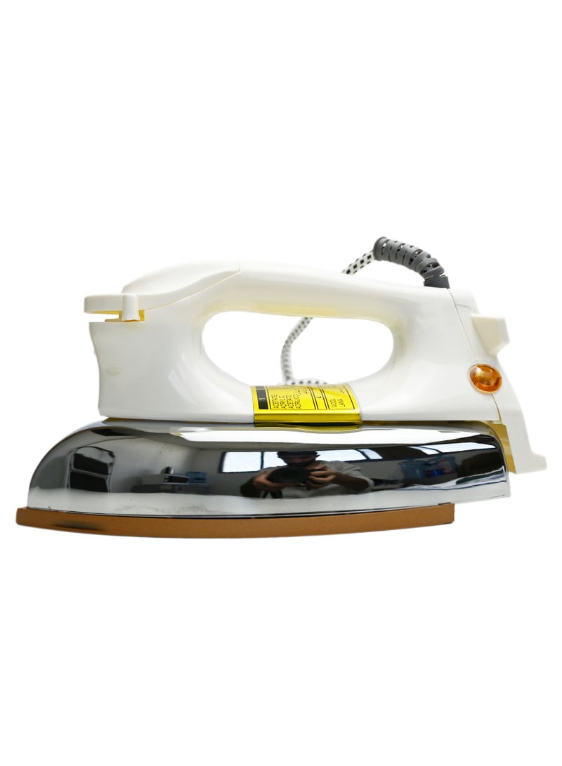 1200W Heavy Weight Dry Iron - Heavy Duty Deluxe Automatic Iron Non Stick Sole Plate, Temperature Control, Indicator Lights, Overheat Protected | Ideal For Perfect Ironing For All Fabrics  - Image 2
