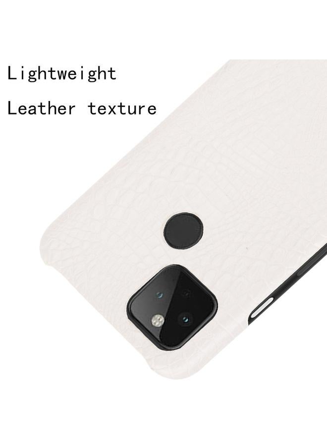 S-TOP Case For Google Pixel 5 Shockproof Crocodile Texture PC + PU Case - Image 4