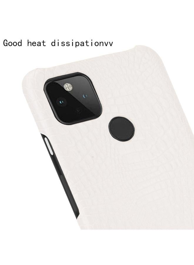 S-TOP Case For Google Pixel 5 Shockproof Crocodile Texture PC + PU Case - Image 5