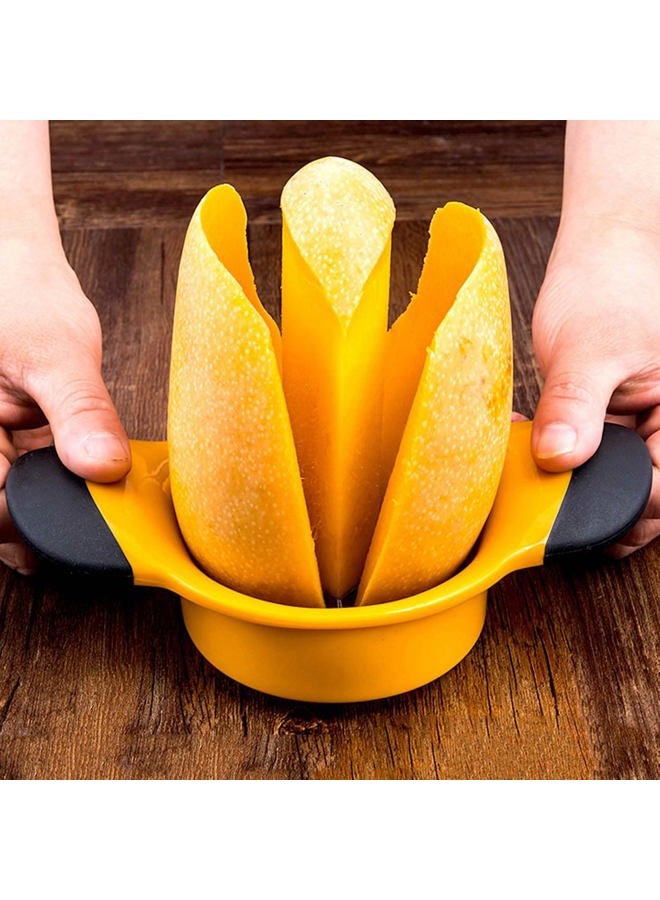 JAKENHAM Mango Slicer/Peeler/Cutter/Splitter/Pitte with Stainless Steel Blade Fruit Divider Ergonomic Rubber Grip Handle - Image 2