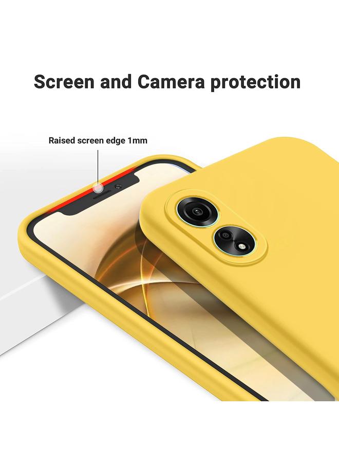 زبون جراب لهاتف Honor X5 Plus مصنوع من السيليكون السائل المقاوم للصدمات بلون نقي - Image 3