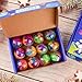 WUJYLY 12 Pack Galaxy Slime Balls Valentines Slime Party Favors NonSticky Soft Slime Kit for Classroom Prizes Stocking Stuffers Goodie Bag StuffersEaster Basket Stuffers for Kids Boys Girls - Image 4
