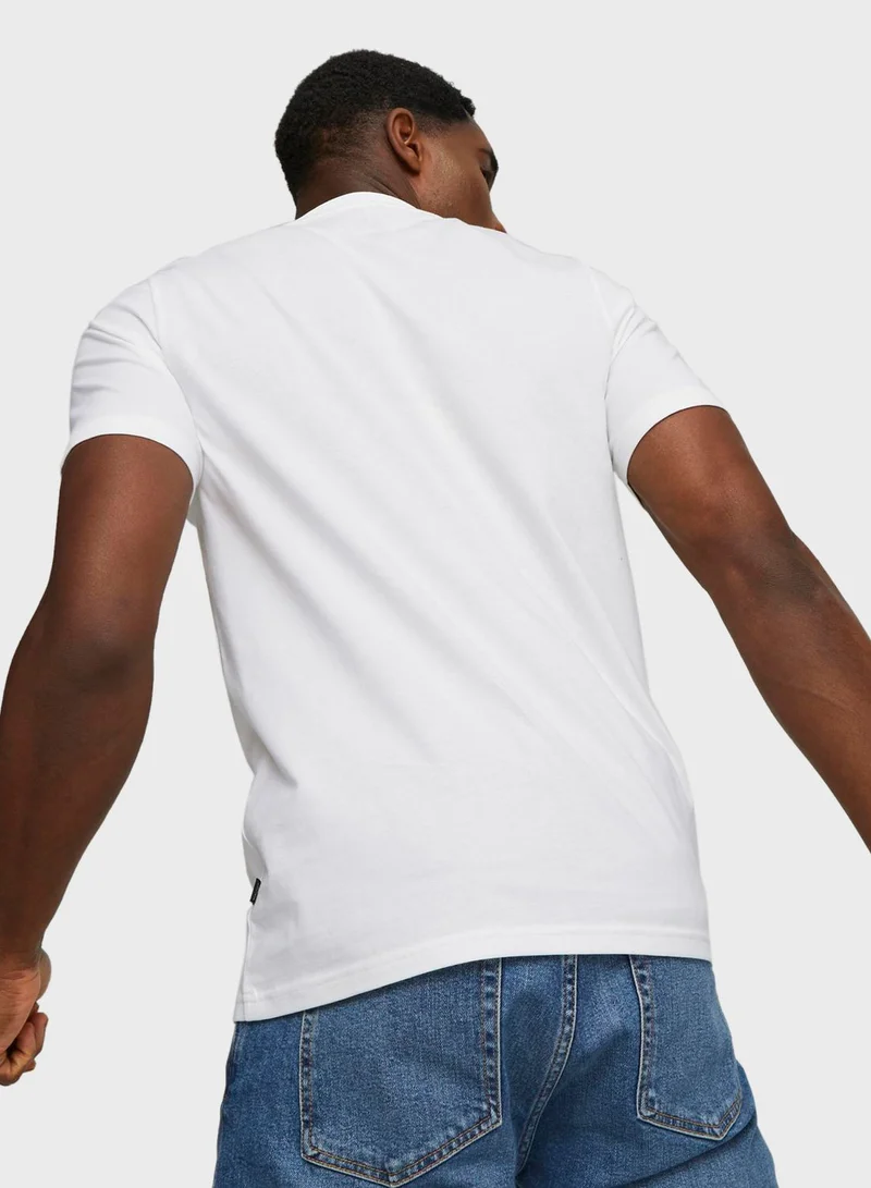 PUMA Graphic Multicolor T-Shirt