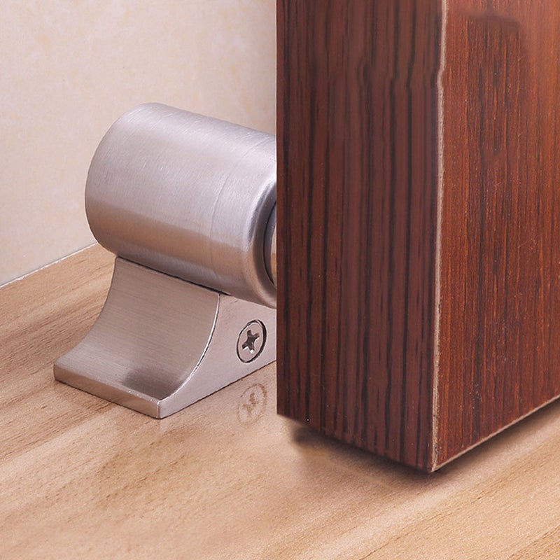 2 Sets Door Magnetic Door Stop Stainless Steel Magnetic Door Catch - Image 5