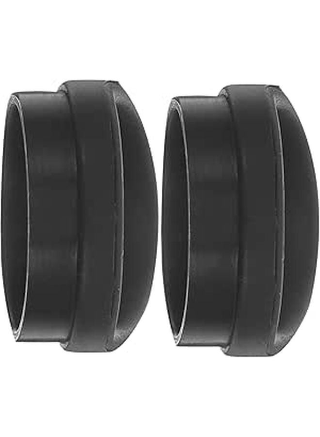 Microscope Rubber Eye Shields 2pcs Replaceable Eyepiece Covers Lab Classroom Science Supplies - Image 1