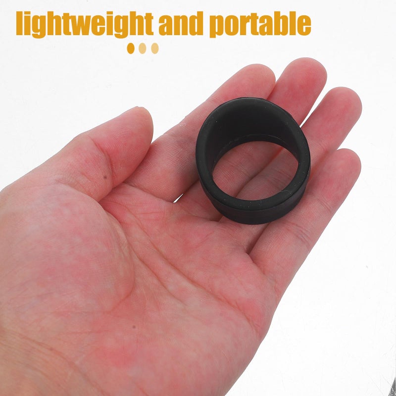 Microscope Rubber Eye Shields 2pcs Replaceable Eyepiece Covers Lab Classroom Science Supplies - Image 5