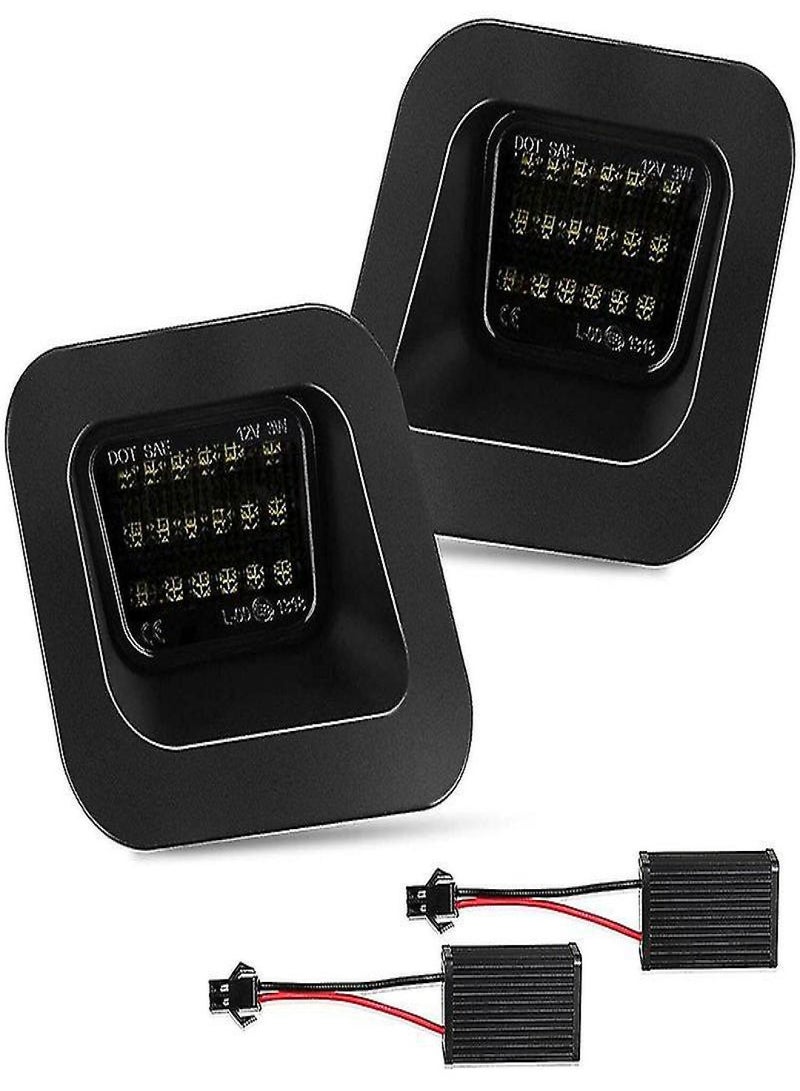 Smoke Car Rear License Plate Lights For Dodge Ram 1500 2500 3500 - Image 1