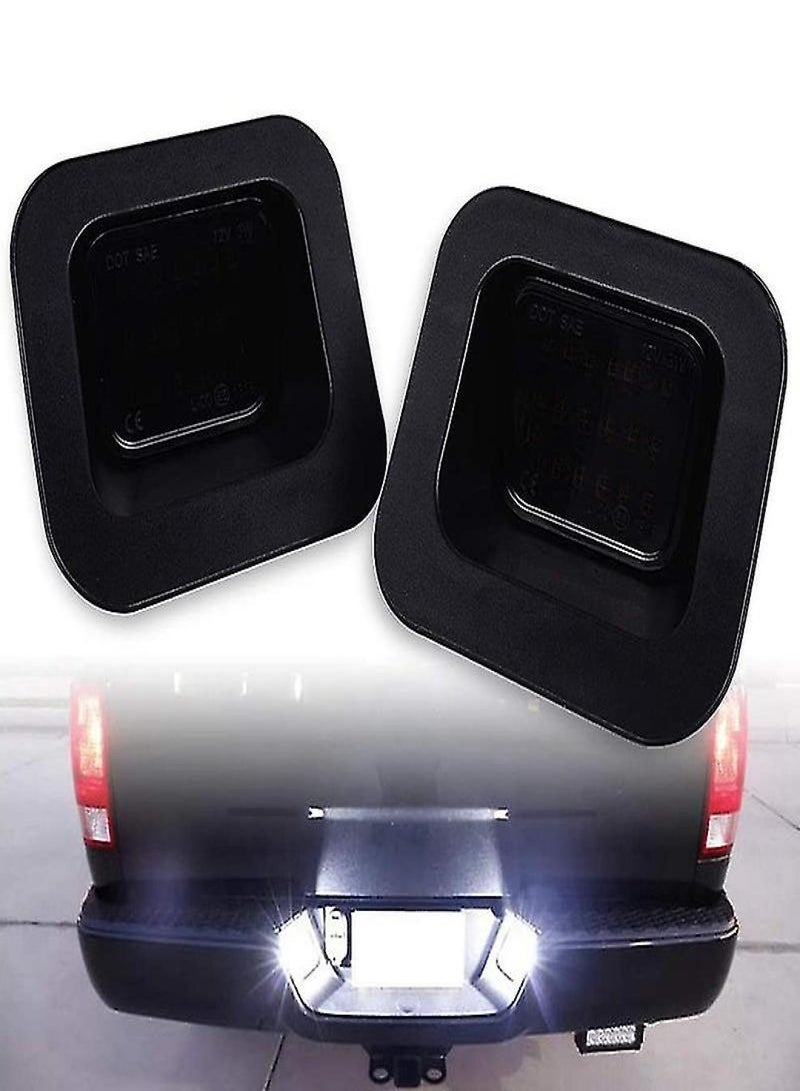 Smoke Car Rear License Plate Lights For Dodge Ram 1500 2500 3500 - Image 3