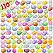 Dioju 110 Pcs Mochi Squishy Toy Mini Kawaii Squishies Bulk Sensory Fidget Toys Goody Bag Party Favors for Kids Classroom Prizes Pinata Filler Carnival Stocking Stuffers Christmas Birthday Gifts - Image 2