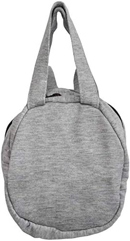 Skater Totoro Die Cut Lunch Bag with Zip Closure  Totoro Grey - Image 5