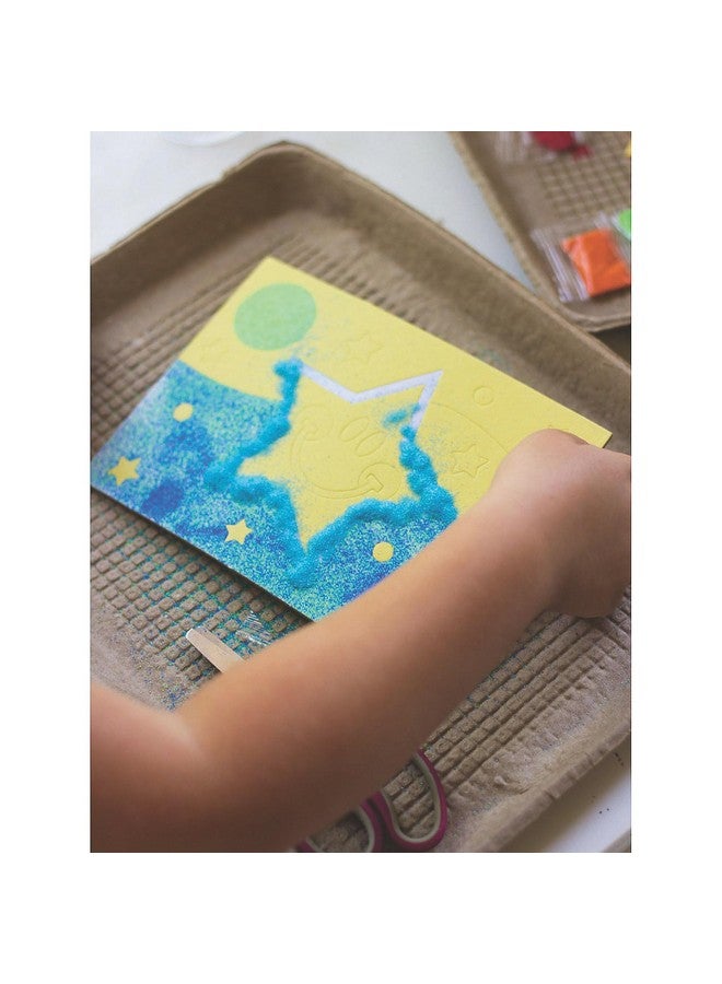 Fun Express Awesome Outer Space! Sand Art - Crafts for Kids and Fun Home Activities - VBS Vacation Bible School Supplies/Decor - Image 4